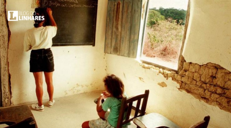 EDUCAÇÃO PRECÁRIA: Jornal Hoje exibe péssima situação das escolas maranhenses